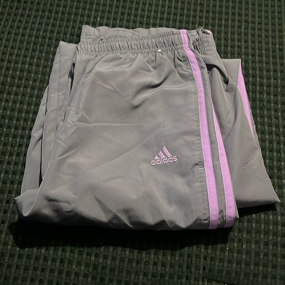 Vintage Adidas women’s purple windbreaker pants- Size- S - Small / Active wear